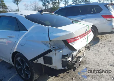 2021 Hyundai Elantra Limited from USA, damaged, VIN 5NPLP4AG8MH025765